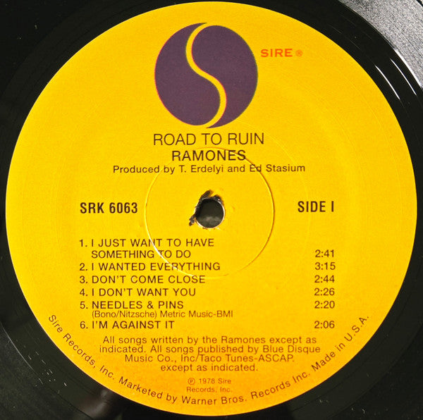Ramones - Road To Ruin