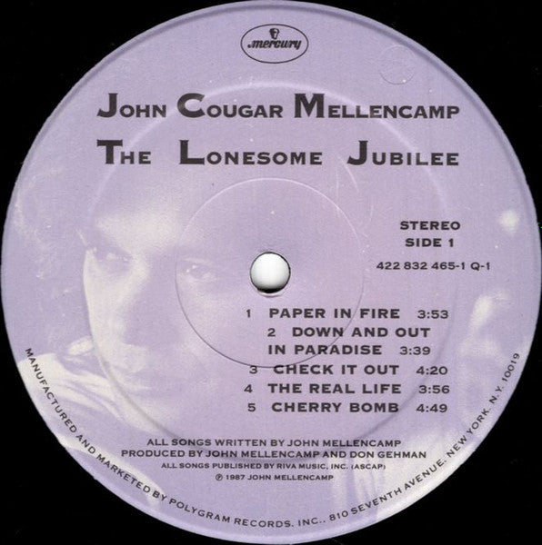 John Cougar Mellencamp - The Lonesome Jubilee