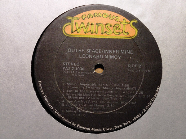 Leonard Nimoy - Outer Space / Inner Mind