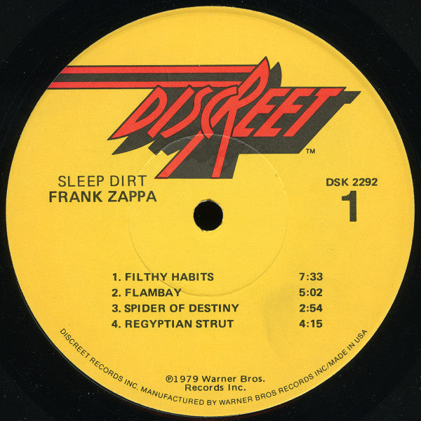 Frank Zappa - Sleep Dirt