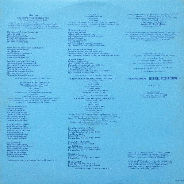Elton John - Blue Moves