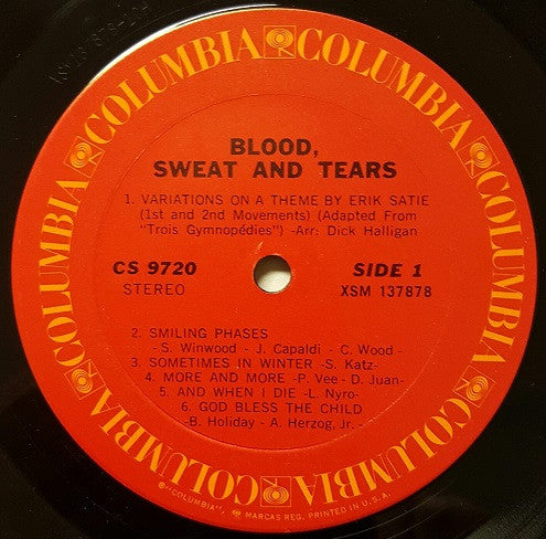 Blood, Sweat And Tears - Blood, Sweat And Tears