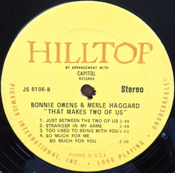 Merle Haggard - That Makes Two Of Us