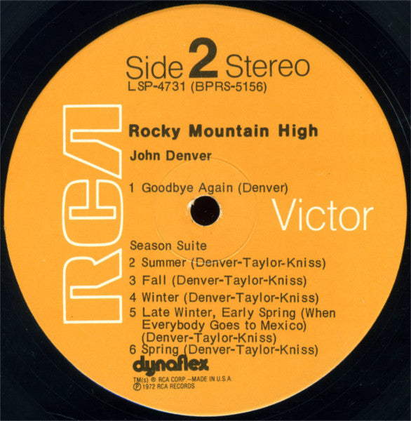 John Denver - Rocky Mountain High