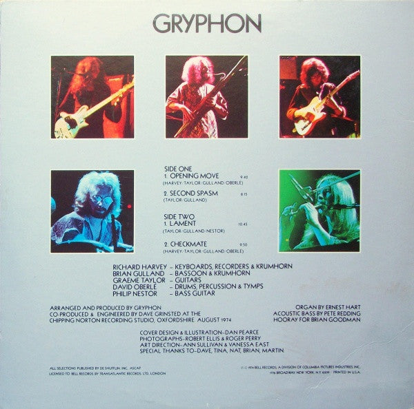 Gryphon - Red Queen To Gryphon Three