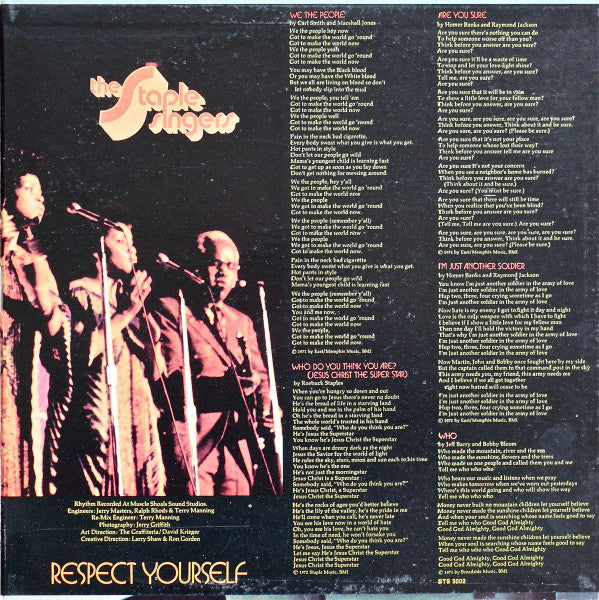 The Staple Singers - Be Altitude: Respect Yourself