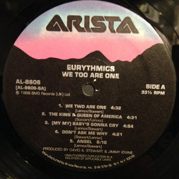 Eurythmics - We Too Are One