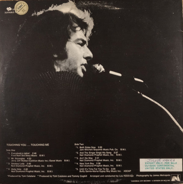 Neil Diamond - Touching You, Touching Me