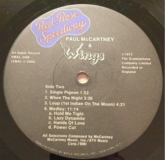 Wings (2) - Red Rose Speedway
