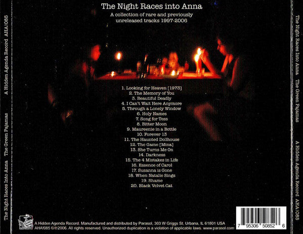 The Green Pajamas - The Night Races Into Anna