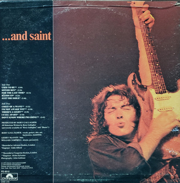 Rory Gallagher - Sinner....And Saint