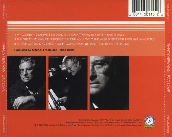 Randy Newman - Bad Love