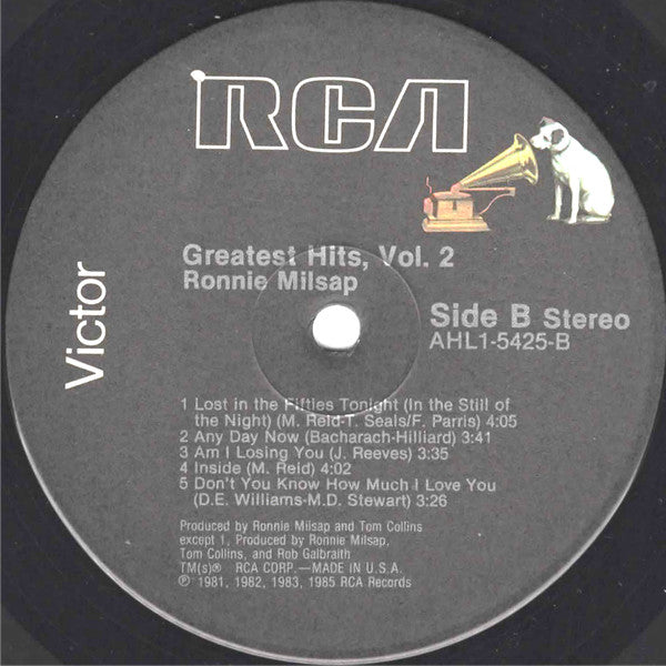 Ronnie Milsap - Greatest Hits, Vol. 2