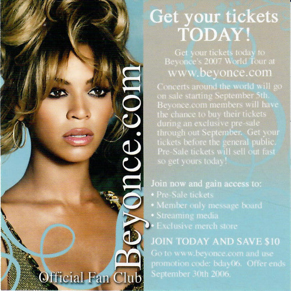 Beyoncé - B'Day