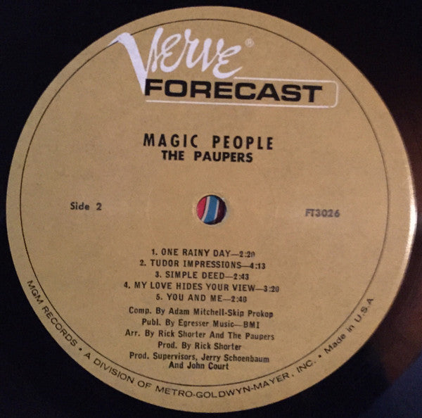The Paupers - Magic People