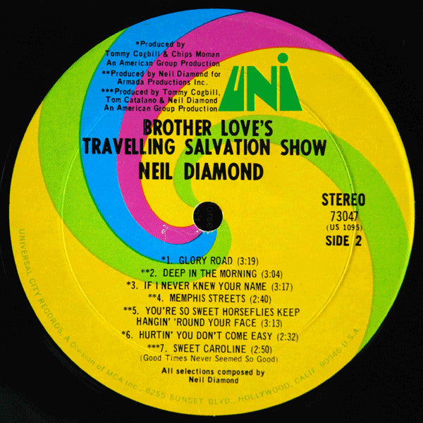 Neil Diamond - Brother Love's Travelling Salvation Show / Sweet Caroline