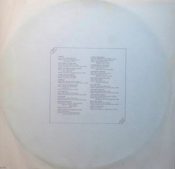Barry Manilow - Greatest Hits