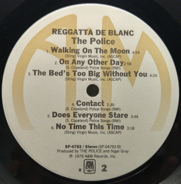 The Police - Reggatta De Blanc