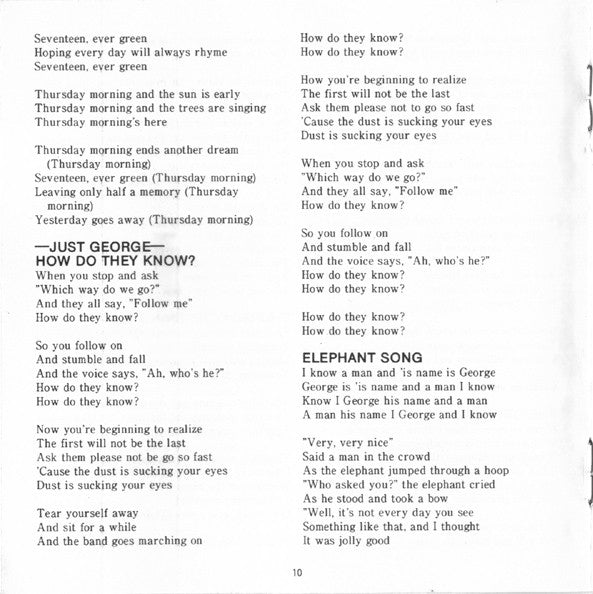 Giles, Giles And Fripp - The Cheerful Insanity Of Giles, Giles And Fripp
