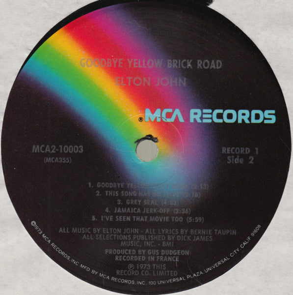 Elton John - Goodbye Yellow Brick Road