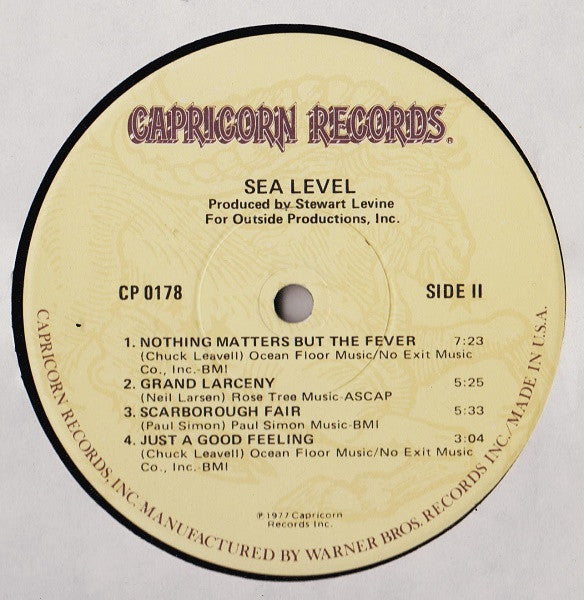 Sea Level - Sea Level