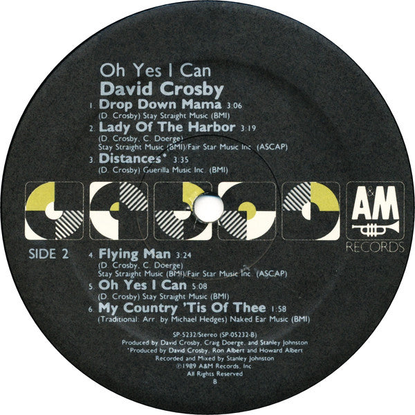 David Crosby - Oh Yes I Can