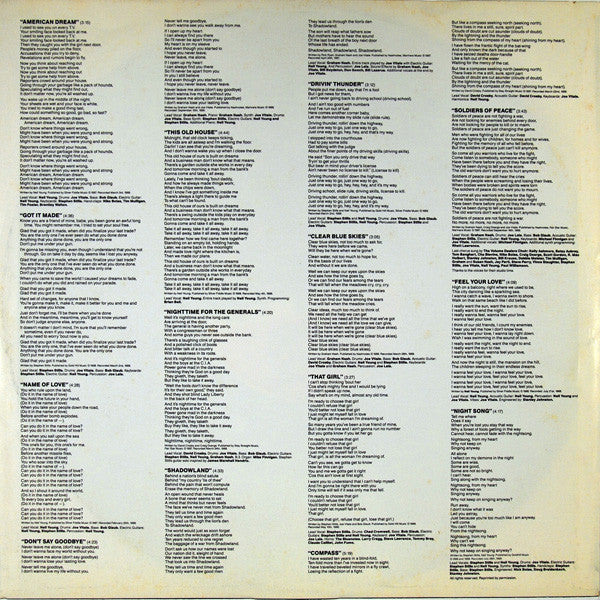 Crosby, Stills, Nash & Young - American Dream