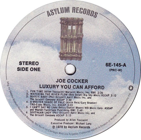 Joe Cocker - Luxury You Can Afford