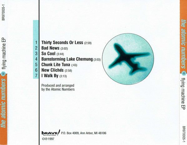 The Atomic Numbers - Flying Machine EP