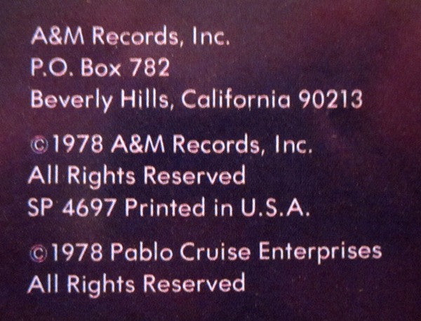 Pablo Cruise - Worlds Away