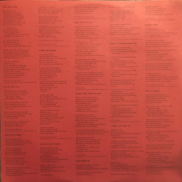 Carole King - Rhymes & Reasons