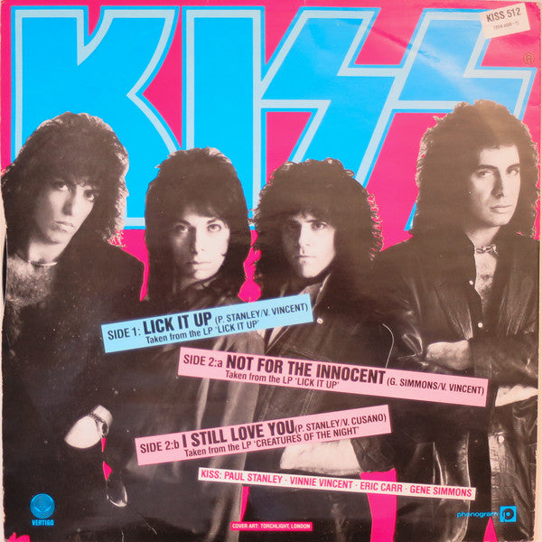 Kiss - Lick It Up - 12" 45RPM