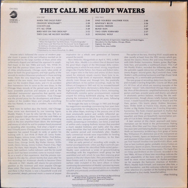 Muddy Waters - They Call Me Muddy Waters