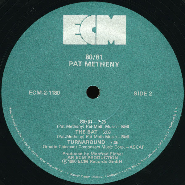 Pat Metheny - 80/81