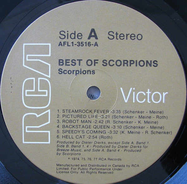 Scorpions - Best Of Scorpions