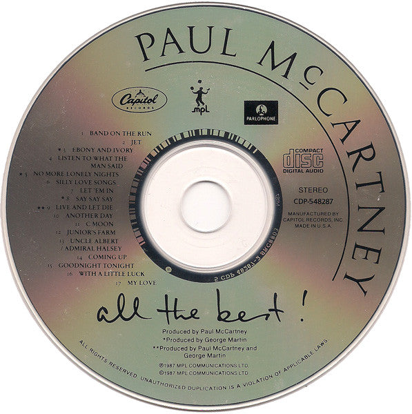 Paul McCartney - All The Best!
