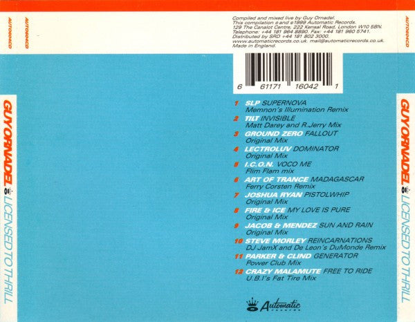 Guy Ornadel - Licensed To Thrill
