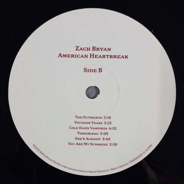 Zach Bryan - American Heartbreak