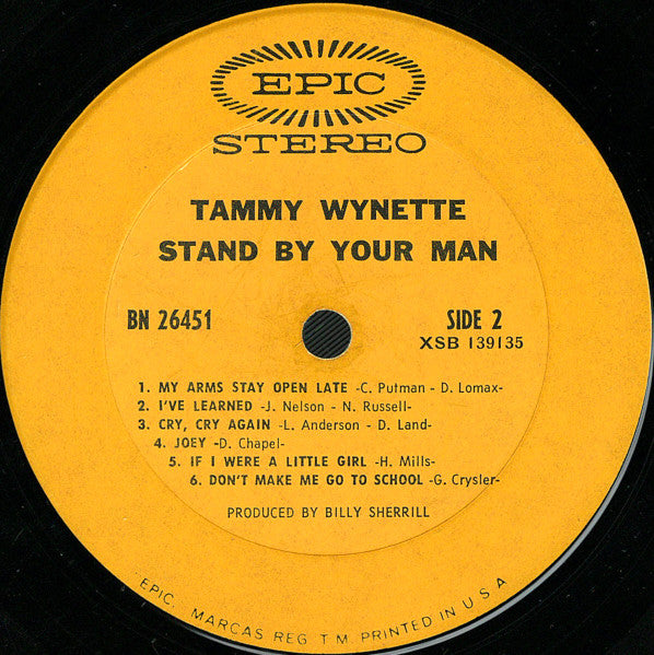 Tammy Wynette - Stand By Your Man