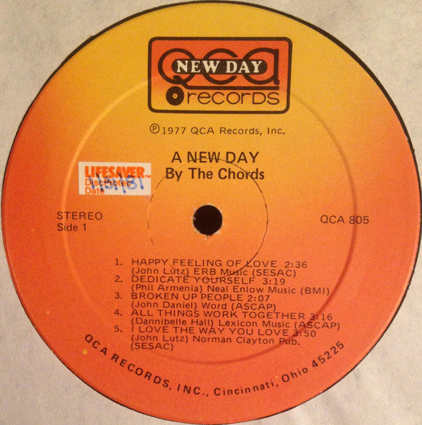 The Chords (5) - A New Day