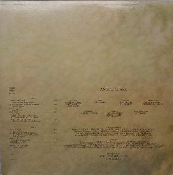 Art Garfunkel - Angel Clare