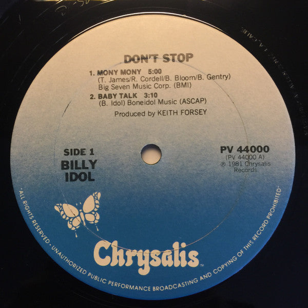 Billy Idol - Don't Stop
