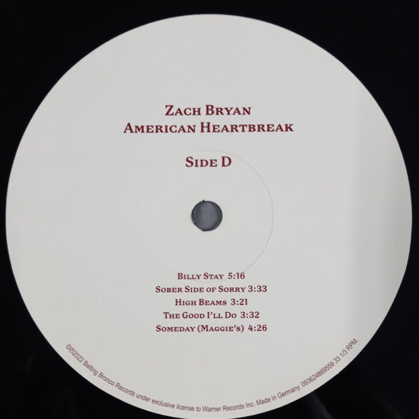 Zach Bryan - American Heartbreak