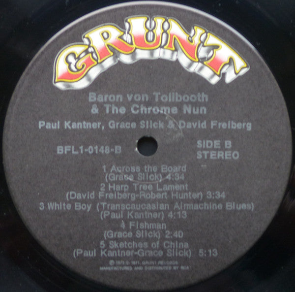 Paul Kantner - Baron Von Tollbooth & The Chrome Nun