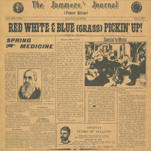 Red, White & Blue (Grass) - Pickin' Up