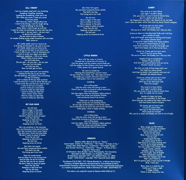 Joni Mitchell - Blue