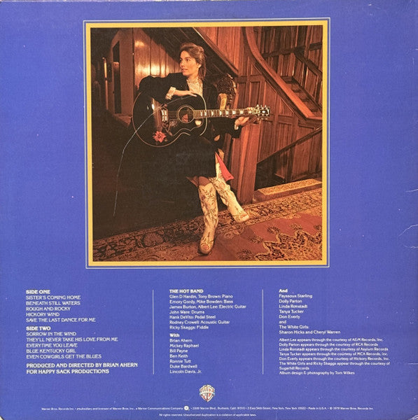 Emmylou Harris - Blue Kentucky Girl