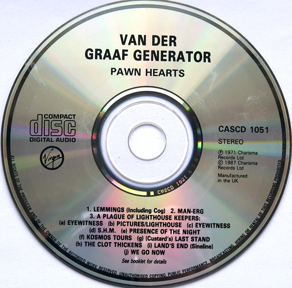 Van Der Graaf Generator - Pawn Hearts