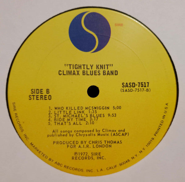 Climax Blues Band - Tightly Knit