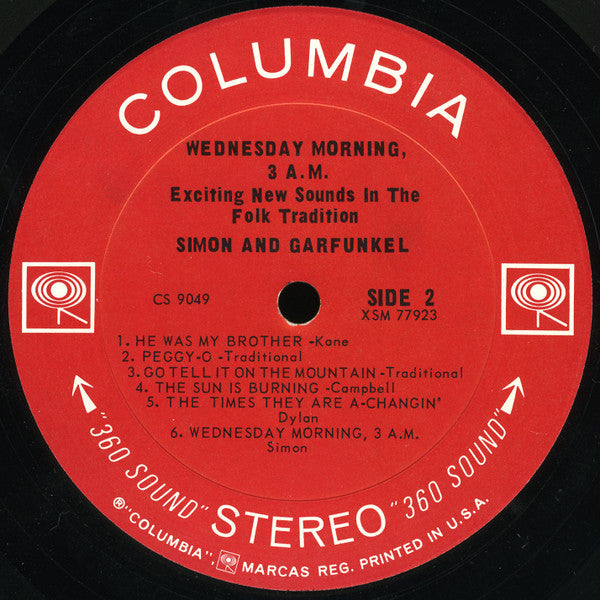 Simon & Garfunkel - Wednesday Morning, 3 A.M.